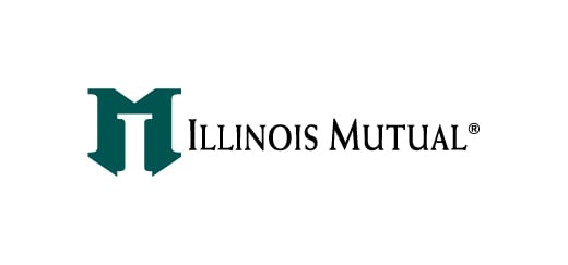 Illinois Mutual's new logo, which remains our logo to this day.