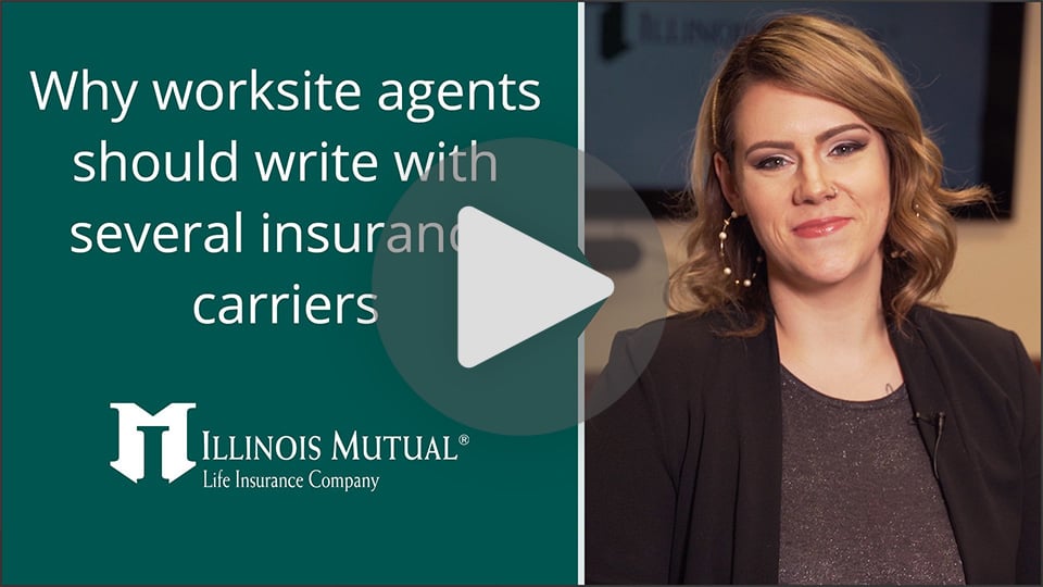 choosingdifferentcarriersforeachclient_thumb Why worksite agents should write with several insurance carriers video thumbnail