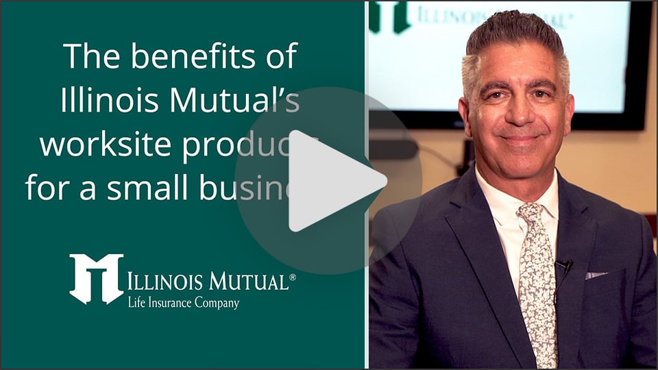 michael_thumb The benefits of Illinois Mutual's worksite products for small businesses video thumbnail