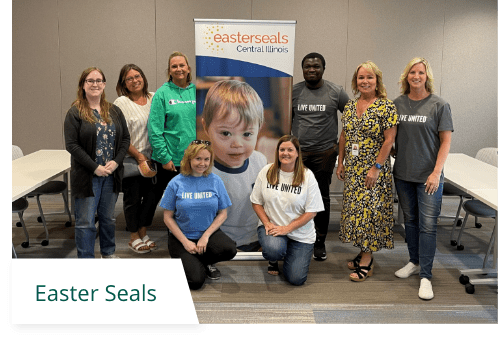 Illinois Mutual employees at Easterseals