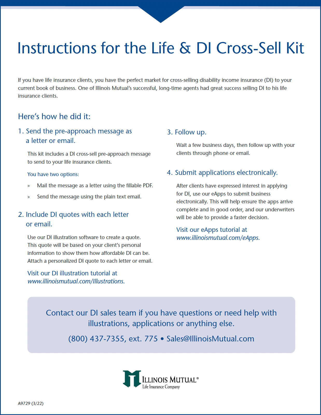 Image of Life + DI Cross Sell Kit (A9729)