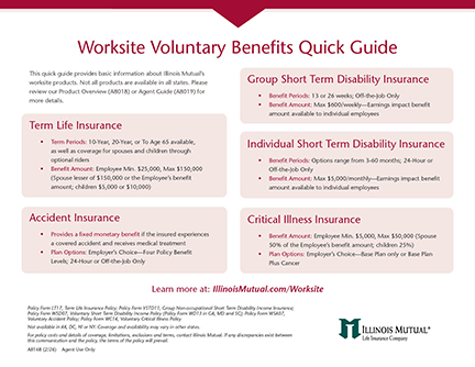 Worksite Wellness Benefit Flyer
