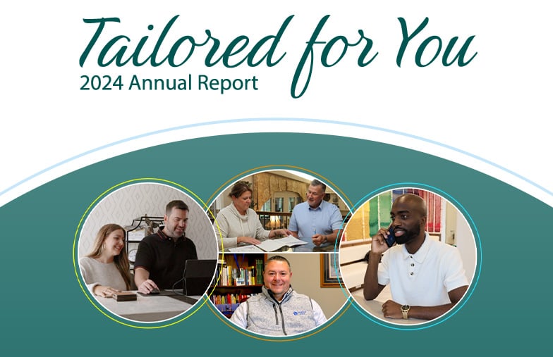 News you can use image showing our annual report is live