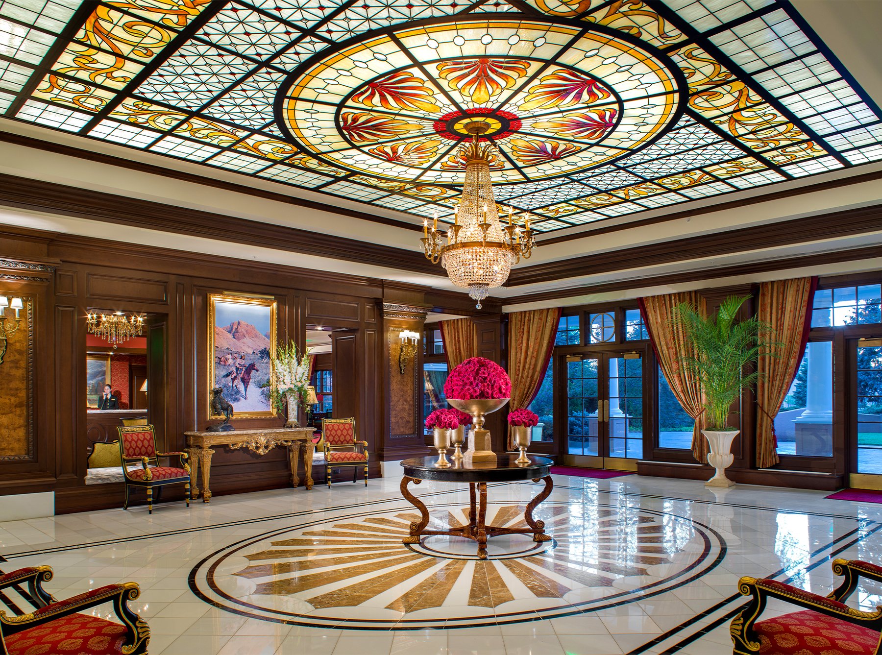 dining room from the Broadmoor resort