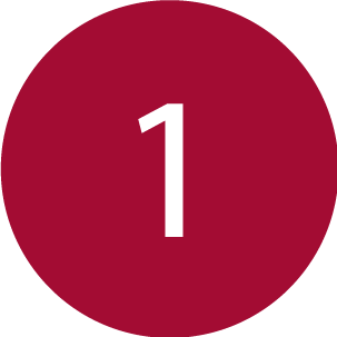 Circle Image with number one