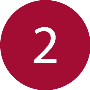 Circle Image with number two