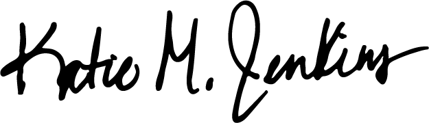 image of Katie McCord Jenkins' signature
