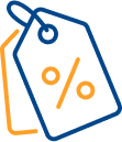hang-tag illustrated graphic of a nurse with a patient