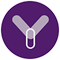 GenY graphic of an illustrated letter Y in a purple circle