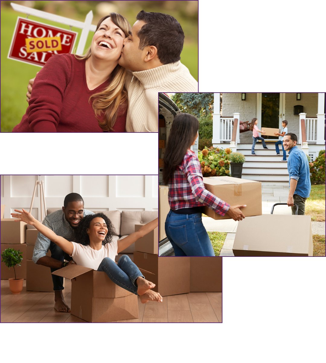 new-homeowner collage of photos depicting the New Homeowner person