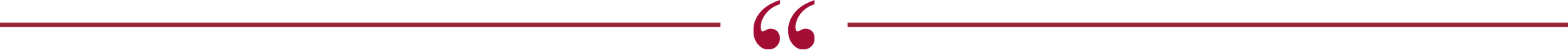 open-quote-line close quote mark with horizontal lines on either side