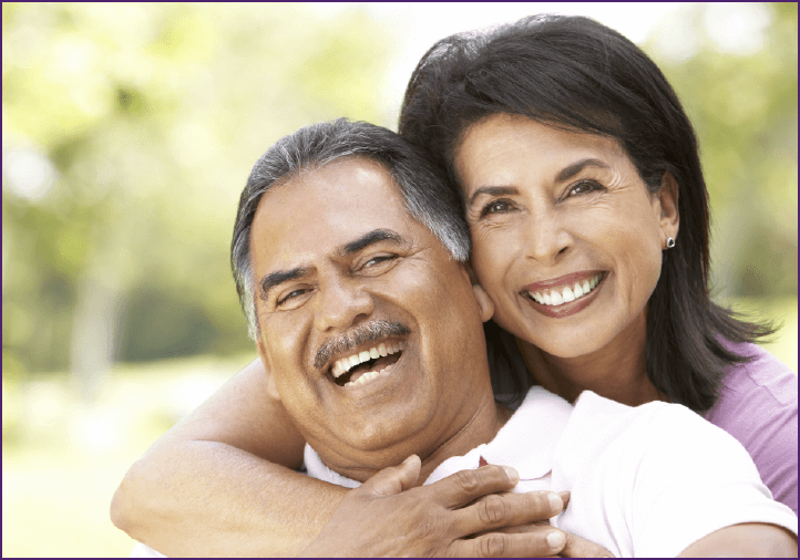 Retirement Path older smiling couple