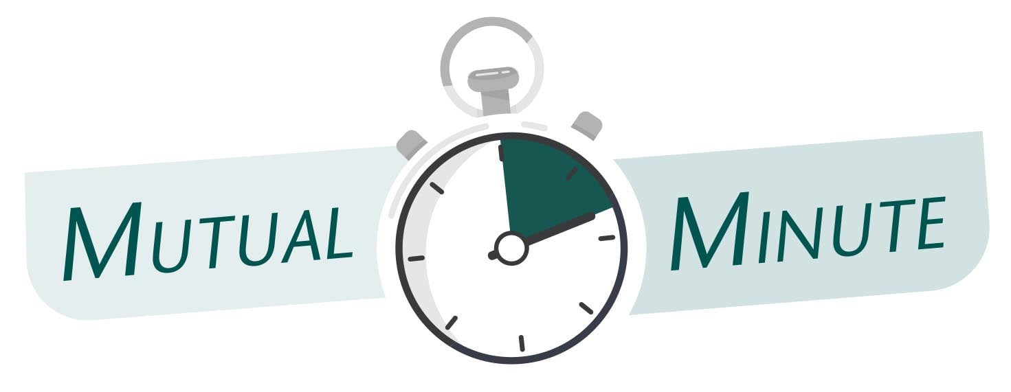 Mutual Minute newsletter logo graphic