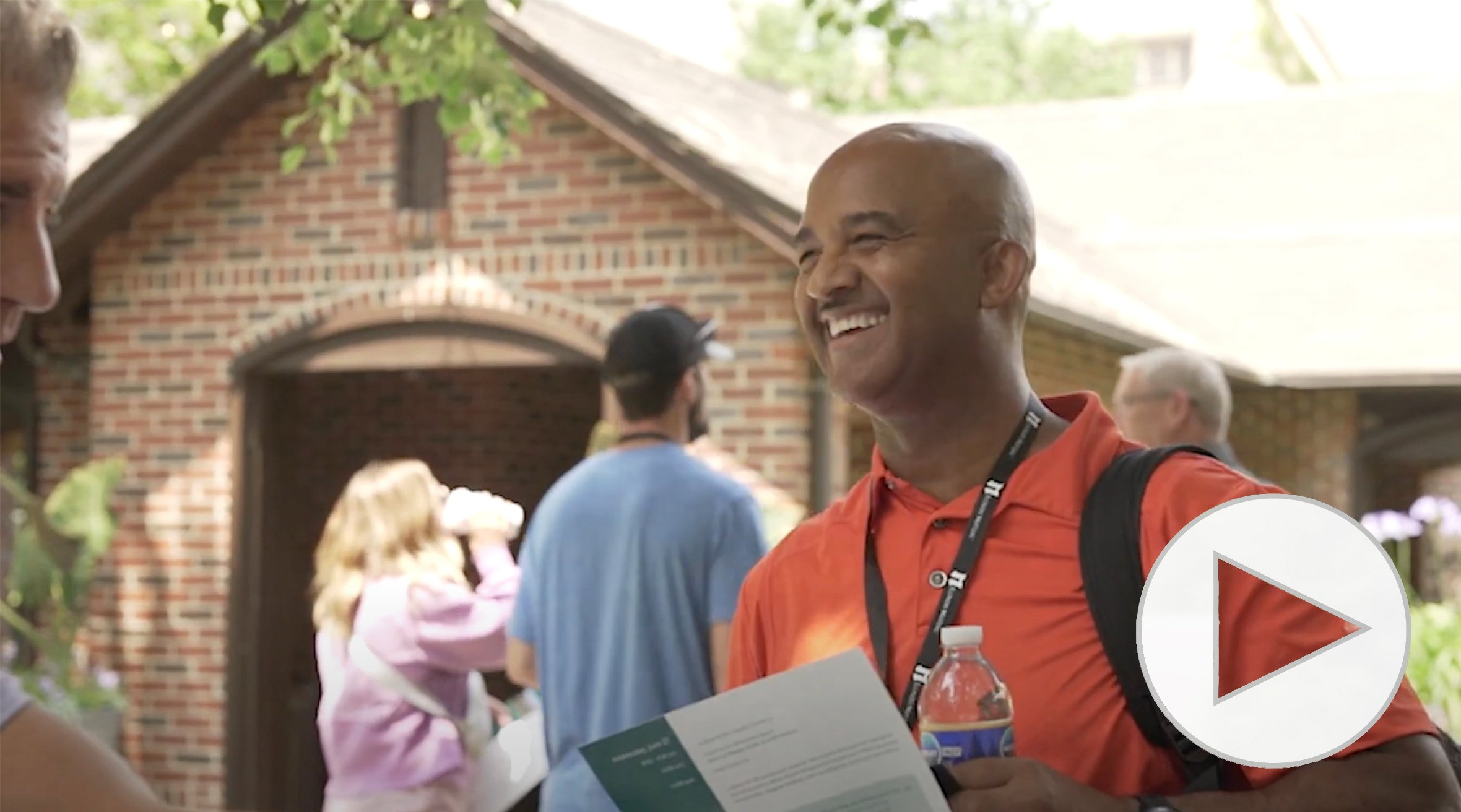 video thumbnail image of Illinois Mutual agent, Randall Fears smiling