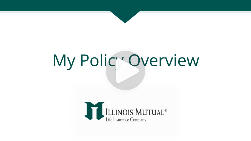 My Policy Overview Video Thumbnail